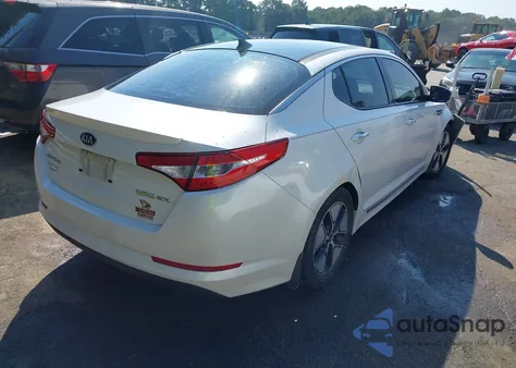 2013 Kia Optima Hybrid Ex z USA, uszkodzony, nr VIN KNAGM4AD1D5045773